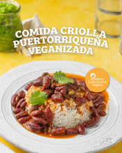 Load image into Gallery viewer, CURSO PRESENCIAL: COMIDA CRIOLLA PUERTORRIQUEÑA VEGANIZADA